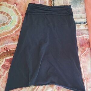 Athleta Black Casual Skirt